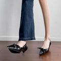 Damen High Heel Schuhe mit elegantem Schleifenakzent