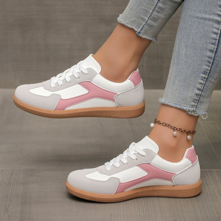Damen Sportliche Sneakers mit atmungsaktivem Obermaterial und rutschfester Sohle