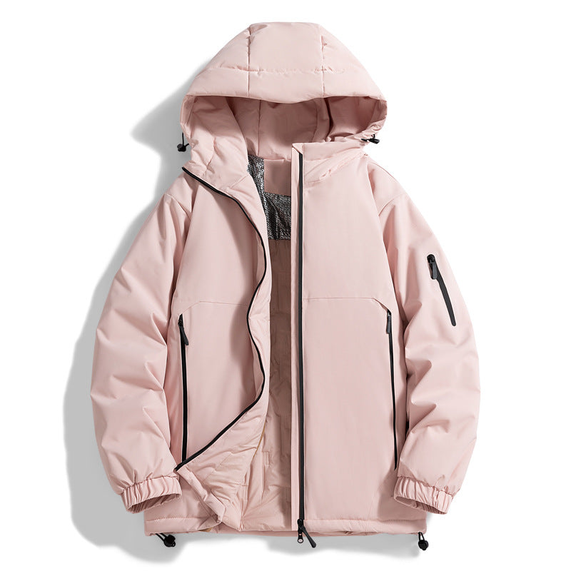 Unisex Warmer wasserabweisender Steppparka mit technischer Kapuze Shop Nory