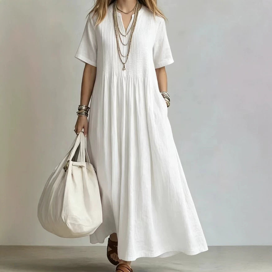Damen Langes Sommerkleid Shop Nory