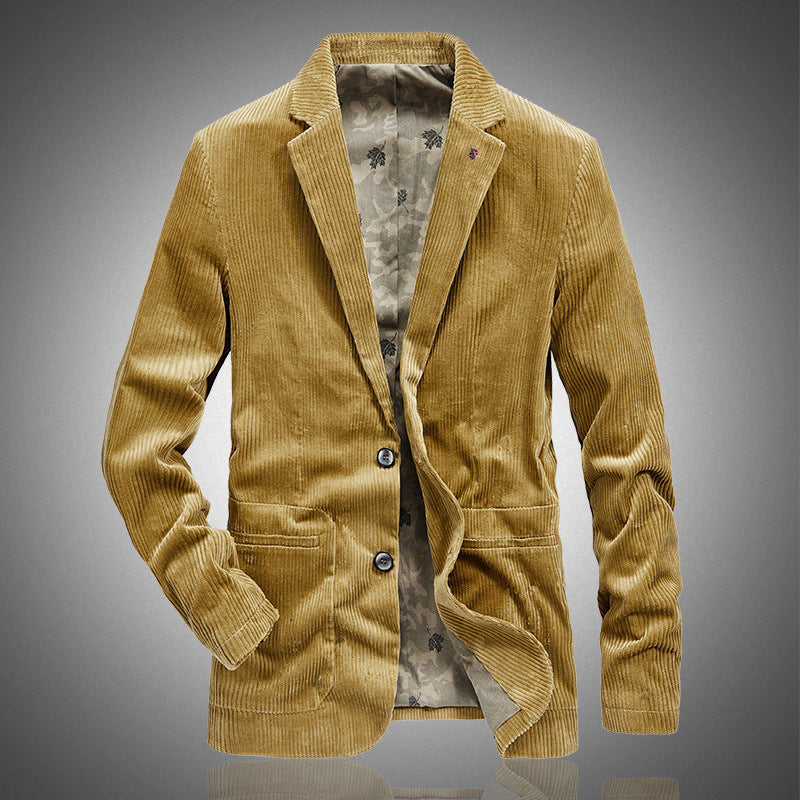Herren Cord-Sakko im Vintage-Stil mit Reverskragen Shop Nory