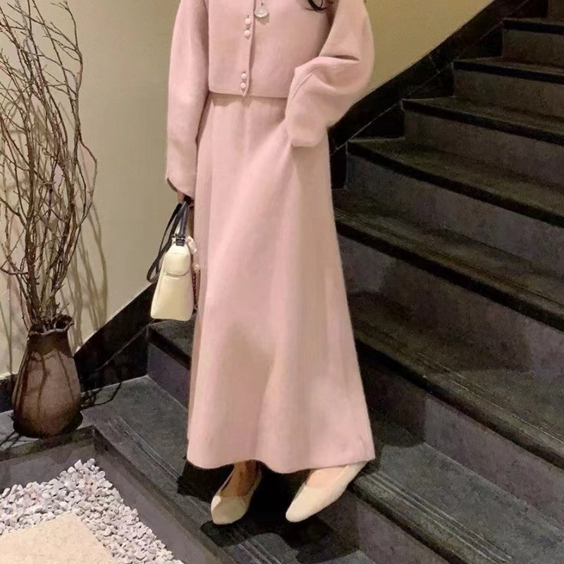 Damen Eleganter Maxirock mit fließendem Schnitt Shop Nory