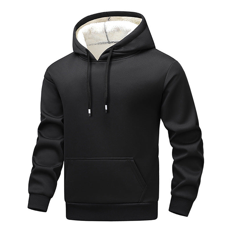 Herren gemütlicher Kapuzenpullover mit kuscheligem Innenfutter Shop Nory