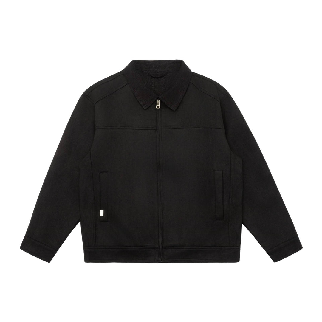 Herren Kurzblouson im Canvas-Workwear-Stil mit Cordkragen Shop Nory