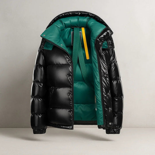Damen Modische Steppjacke mit Innenfutter