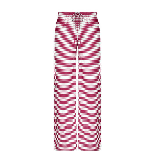 Damen nan leichte Jersey Loungehose mit Tunnelzug und weitem Bein Shop Nory