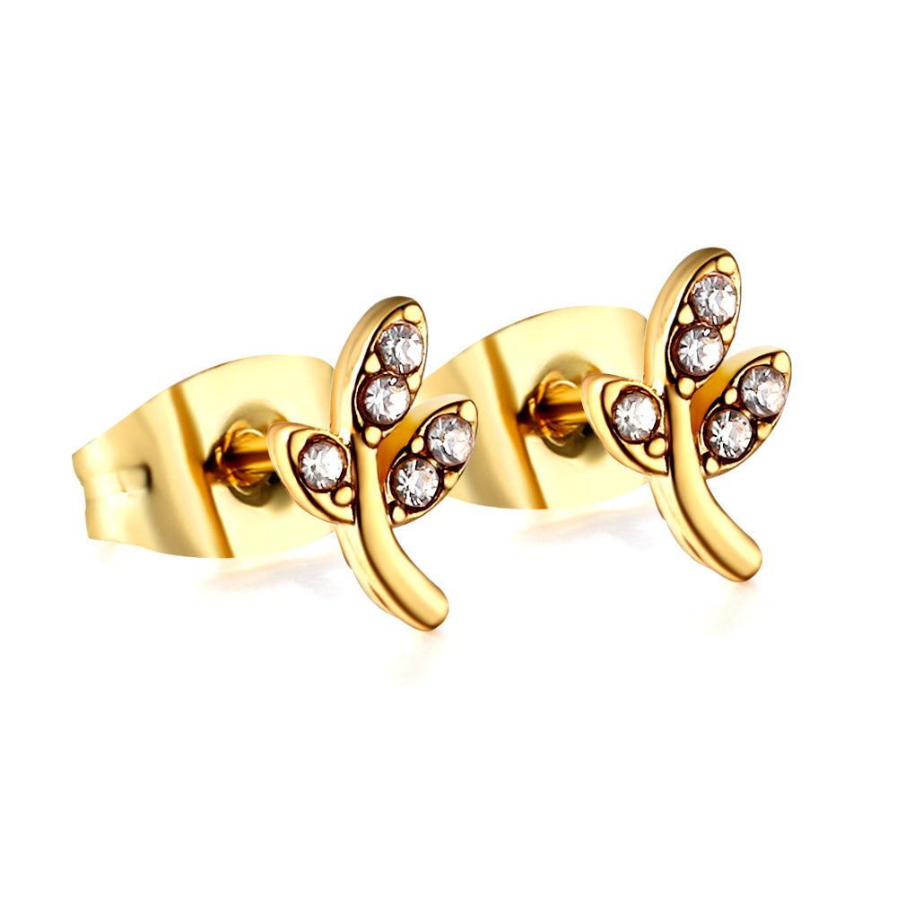 Damen Ohrstecker mit herzförmigem Design und funkelnden Zirkonia Shop Nory