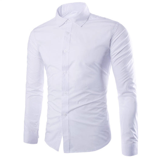 Herren tailliertes Business-Hemd mit Kentkragen, leichtem Stretch und schmaler Silhouette Shop Nory