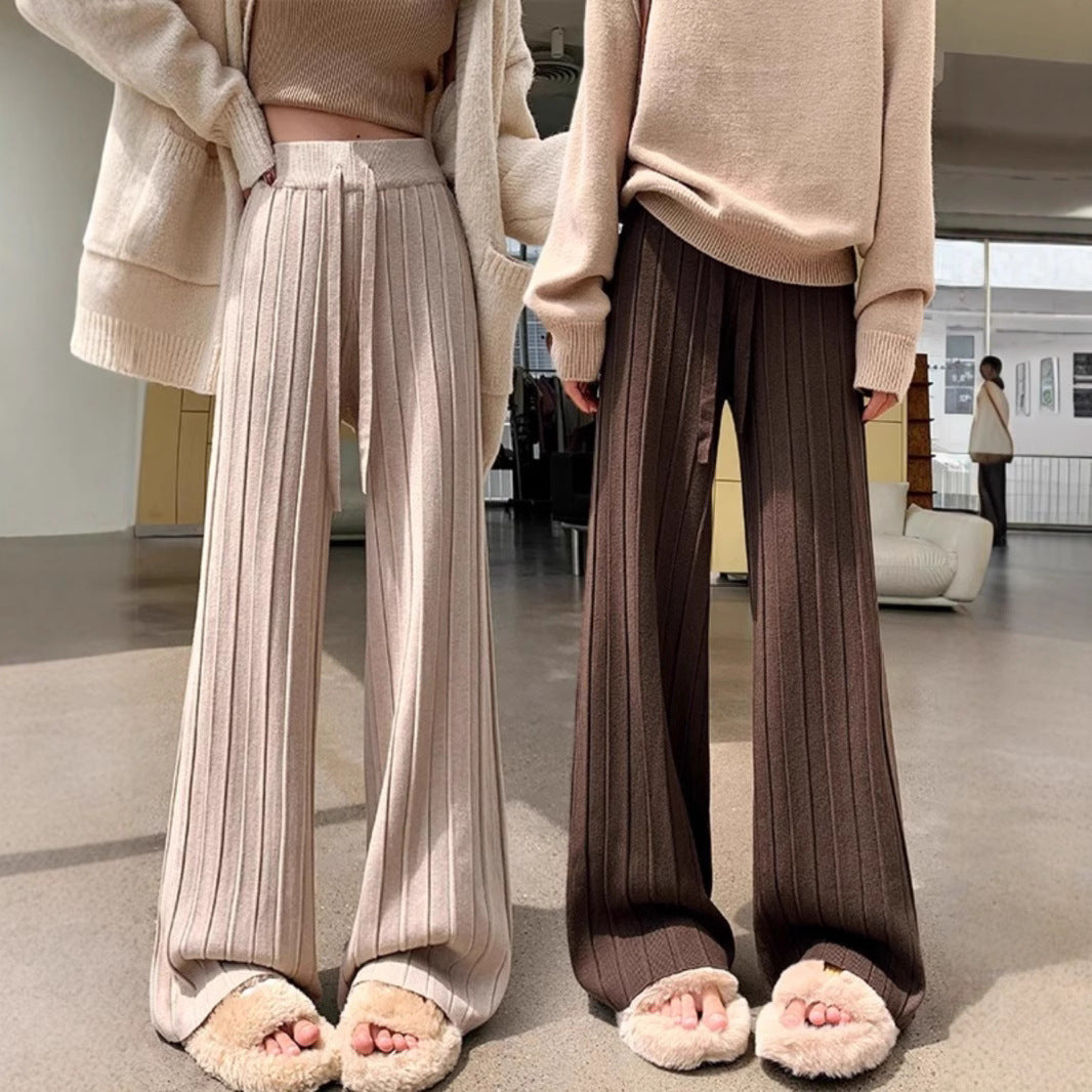 Damen Hochwertige und bequeme Plissee-Hose Shop Nory