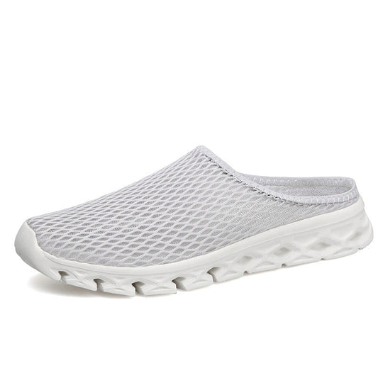 Unisex nan atmungsaktiver Mesh-Muleschuh mit flexibler Wabenlaufsohle und ergonomischem Fußbett
