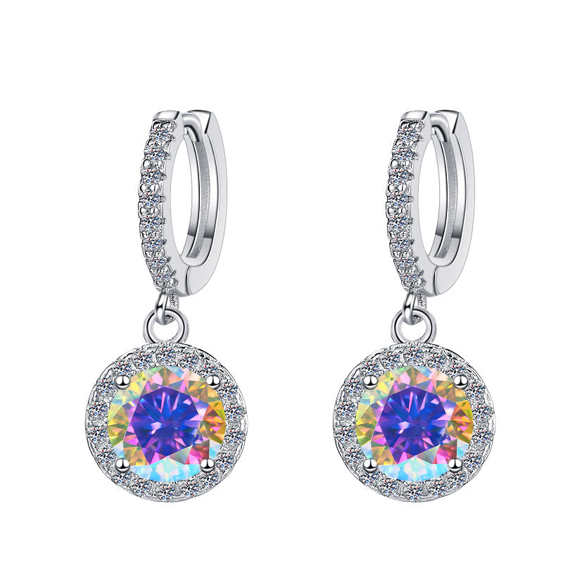 Damenohrringe mit funkelnden Kristallen und elegantem Clip-Design Shop Nory