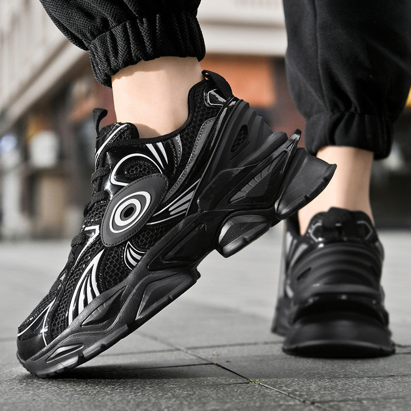 Damen Sportliche Sneakers mit innovativem Dämpfungssystem und futuristischem Design