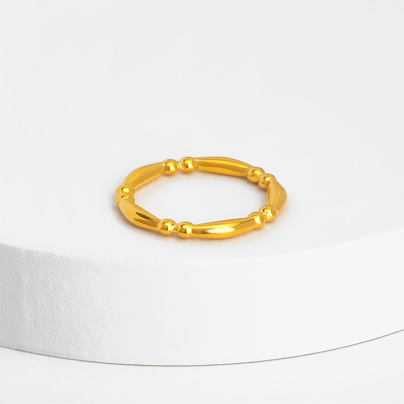Damen Ring mit modernem, skulpturalen Design Shop Nory