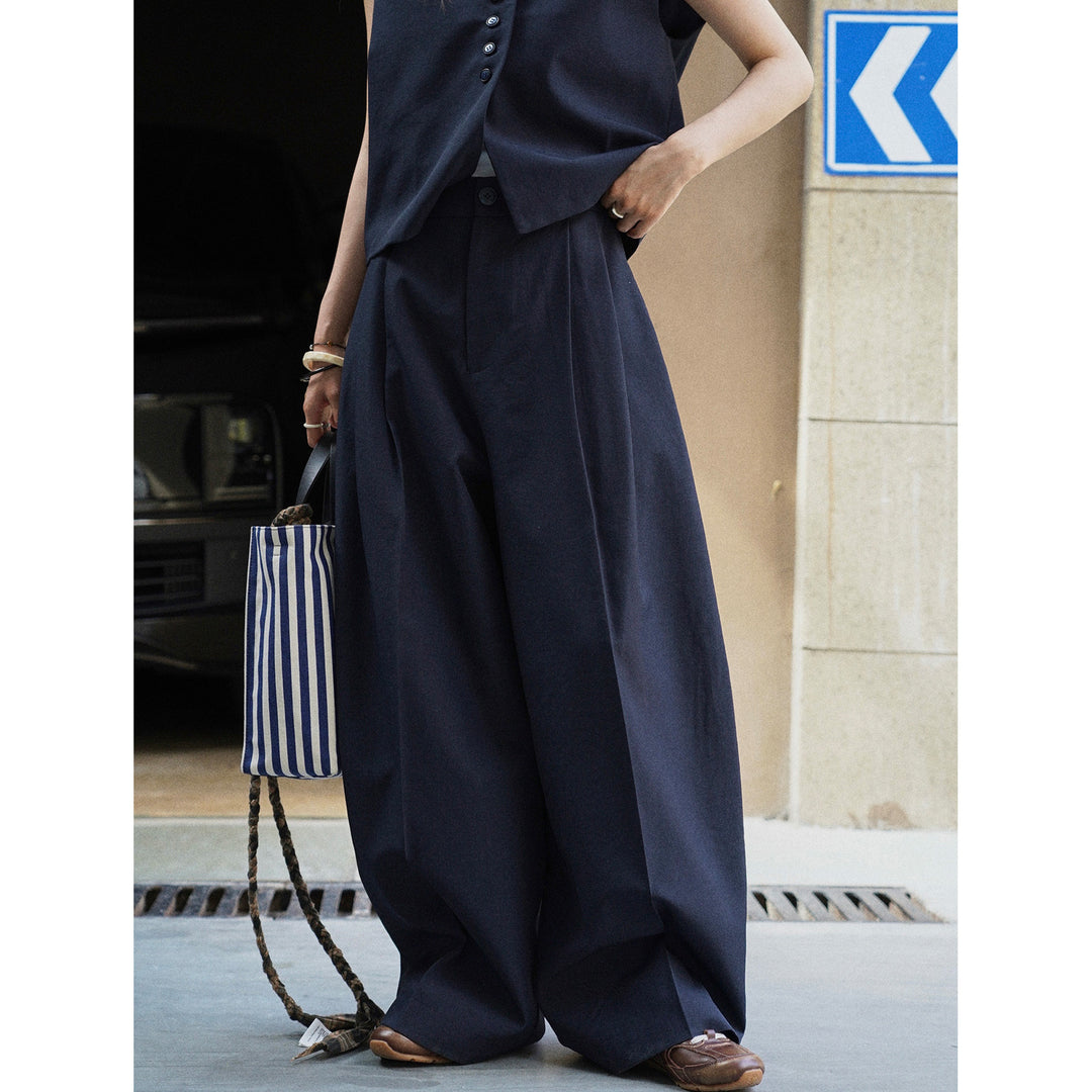 Damen Ärmellose Tailoring‑Weste mit tiefem V‑Ausschnitt und durchgehender Knopfleiste Shop Nory
