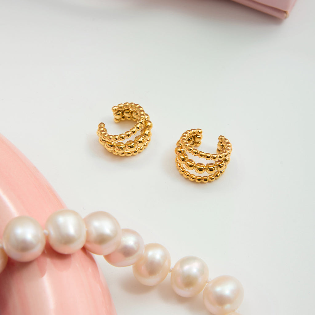 Damen Offener Ring mit kreativem Perlen-Design Shop Nory