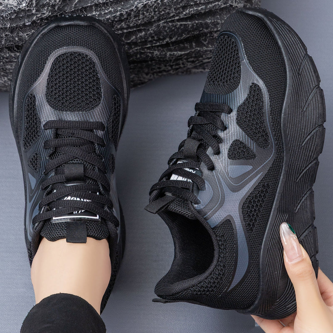 Damen Sportliche Laufschuhe mit atmungsaktivem Mesh-Obermaterial und gepolsterter Sohle