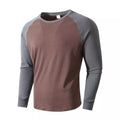 Herren Sportliches Langarmshirt mit Raglanärmeln