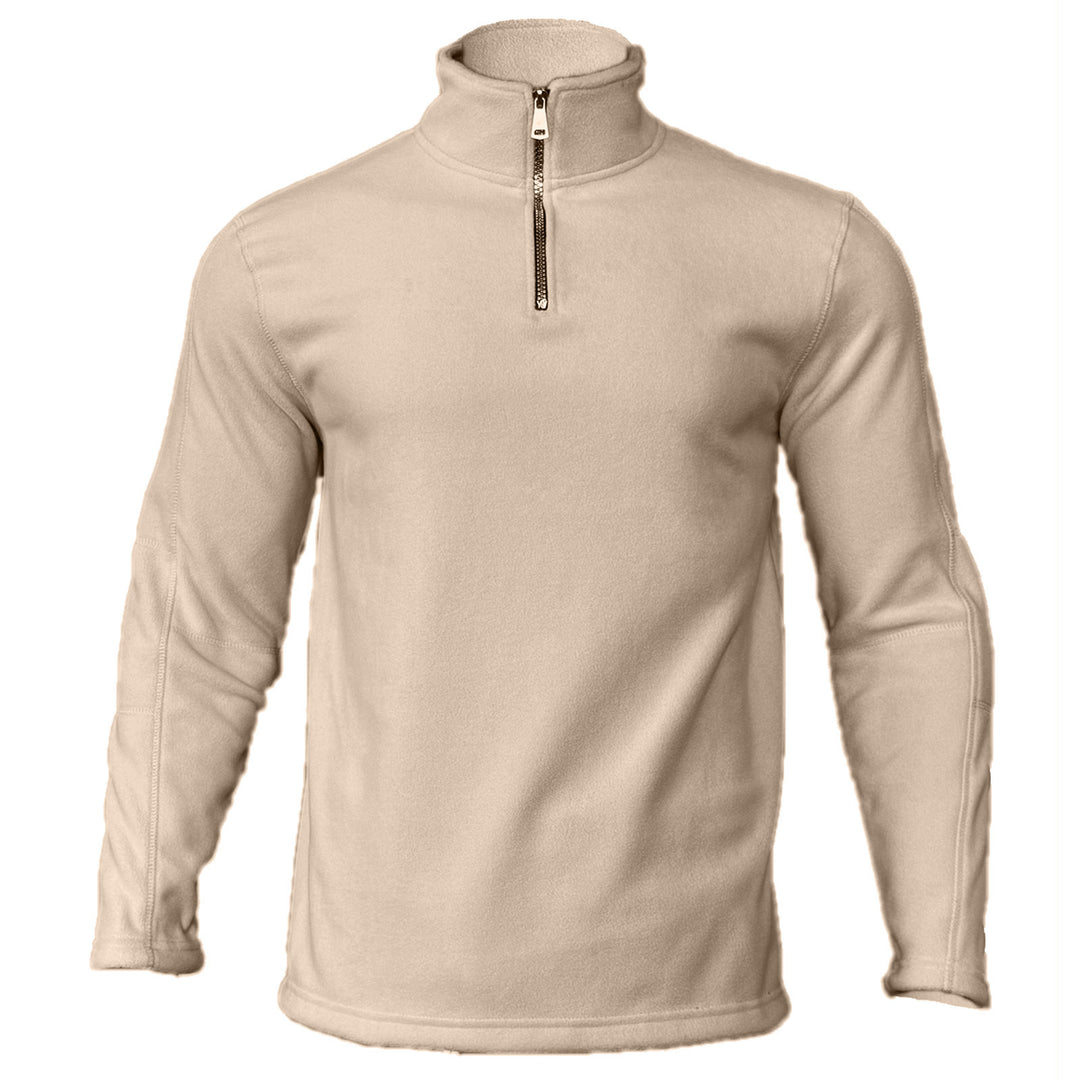 Herren nan funktionaler Fleecepullover mit Halbzip, Stehkragen und Raglanärmeln Shop Nory
