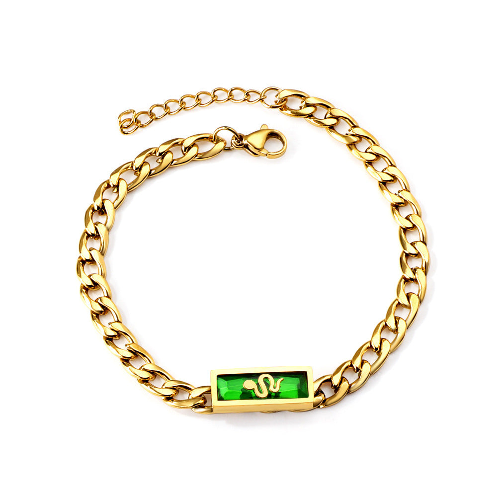 Damen Schmuckarmband mit edlem Design und funkelndem Akzent Shop Nory