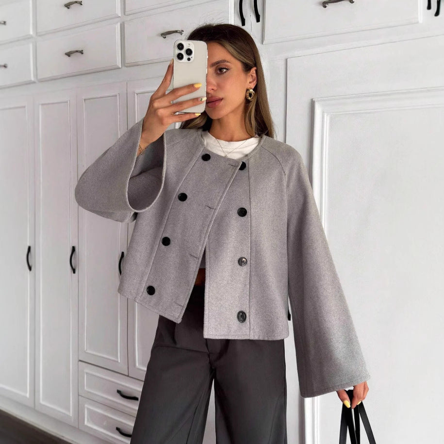 Damen Modische Oversized Jacke