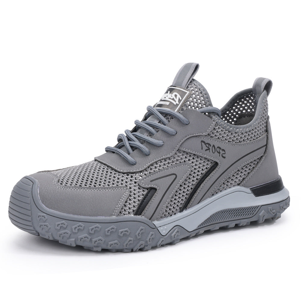 Herren hoch atmungsaktive Sportsneakers mit rutschfester Sohle und flexiblem Schaft Shopnory