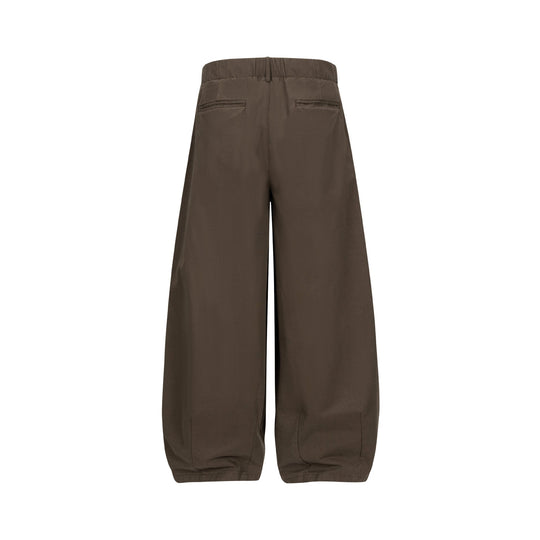 Damen Weite Culotte-Hose mit hoher Taille, Bundfalten und elastischem Knöchelabschluss Shop Nory
