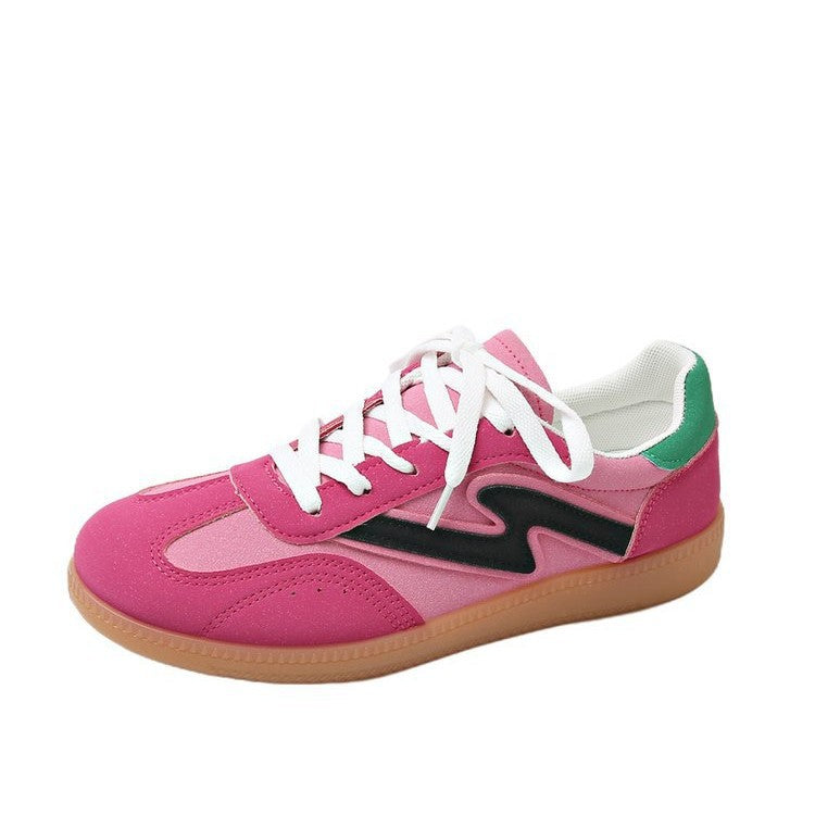 Damen Retro‑Sneaker mit Gumsohle, Kontraststreifen und gepolstertem Komfortfußbett Shop Nory