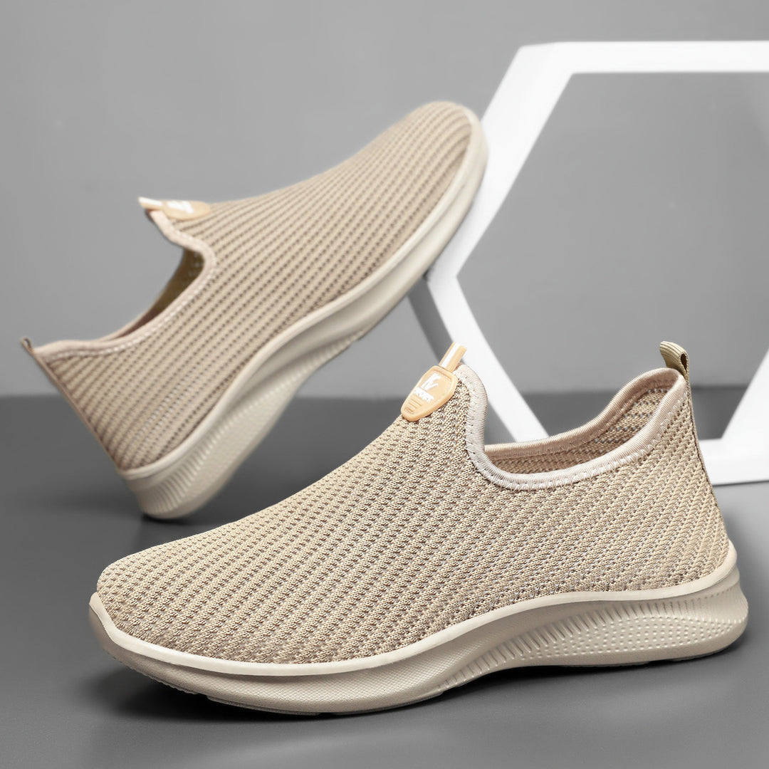Damen nan nahtloser Komfort-Slip-On Sneaker mit feinem Stricknetz, elastischem Einstieg und reaktiver Leichtdämpfung Shop Nory