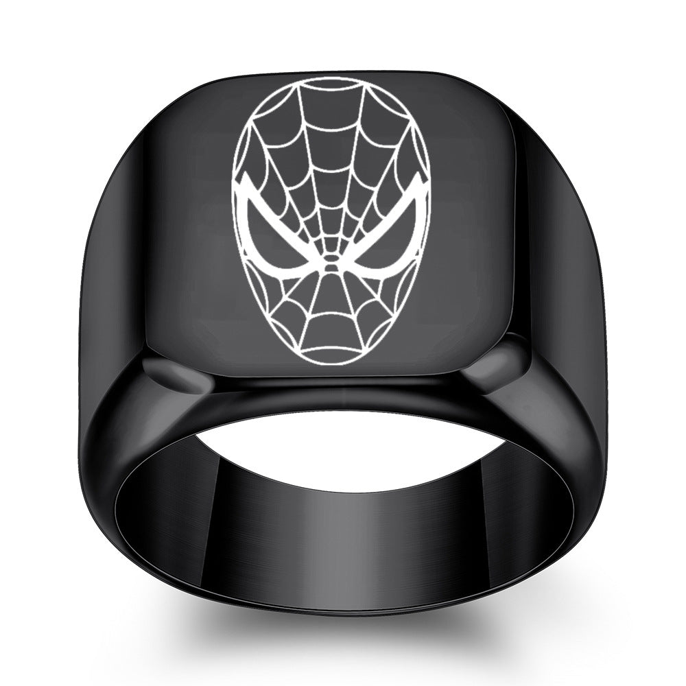 Herren Ring mit Spider-Man-Motiv Shop Nory