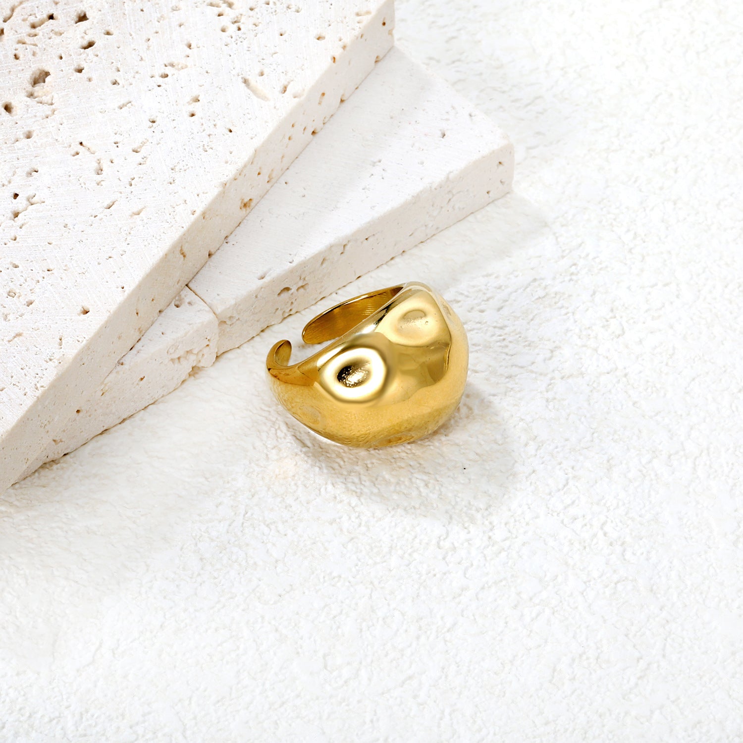 Damen Offener Ring mit modernem, skulpturalem Design Shop Nory