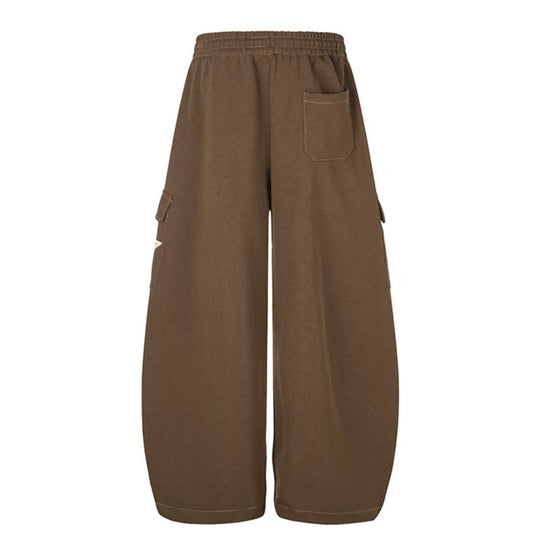 Damen Weite Cargo-Sweathose mit Sternapplikationen und Tunnelzugbund Shop Nory