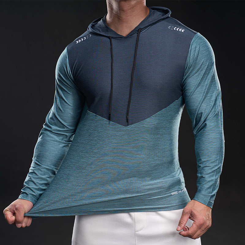Herren Slim-Fit Trainings-Hoodie mit atmungsaktivem Stretchmaterial Shop Nory