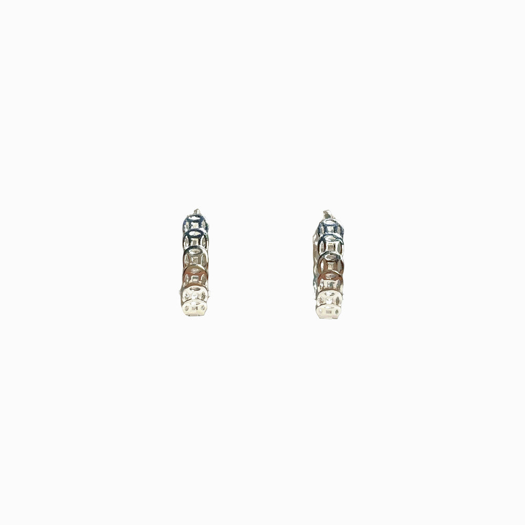 Damen Ohrstecker mit strukturiertem Design Shop Nory