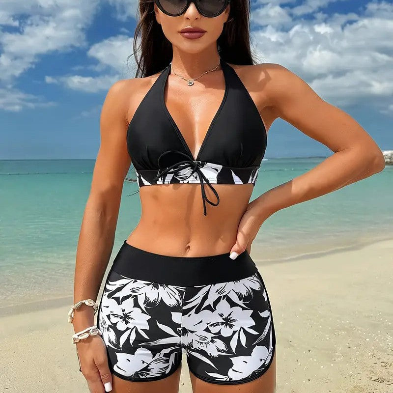 Damen Sportlicher Bikini-Set