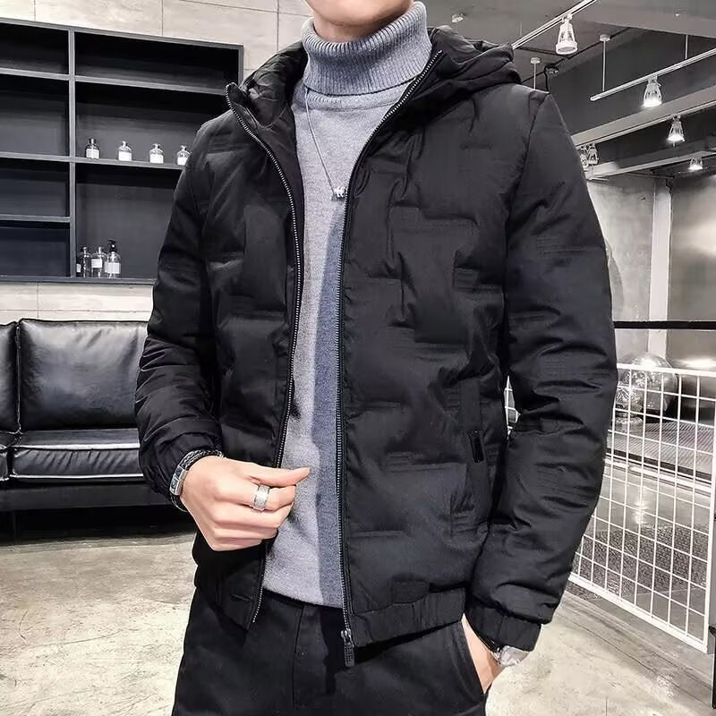 Herren Wattierte Steppjacke mit Kapuze Shop Nory