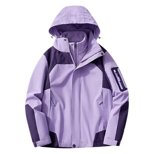Damen Multifunktionale Trekking-Softshelljacke mit herausnehmbarer Fleece‑Innenlage und Kapuze Shop Nory