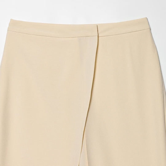 Damen Cropped Palazzo‑Hose mit Tulpenüberlappung und hohem Bund Shop Nory