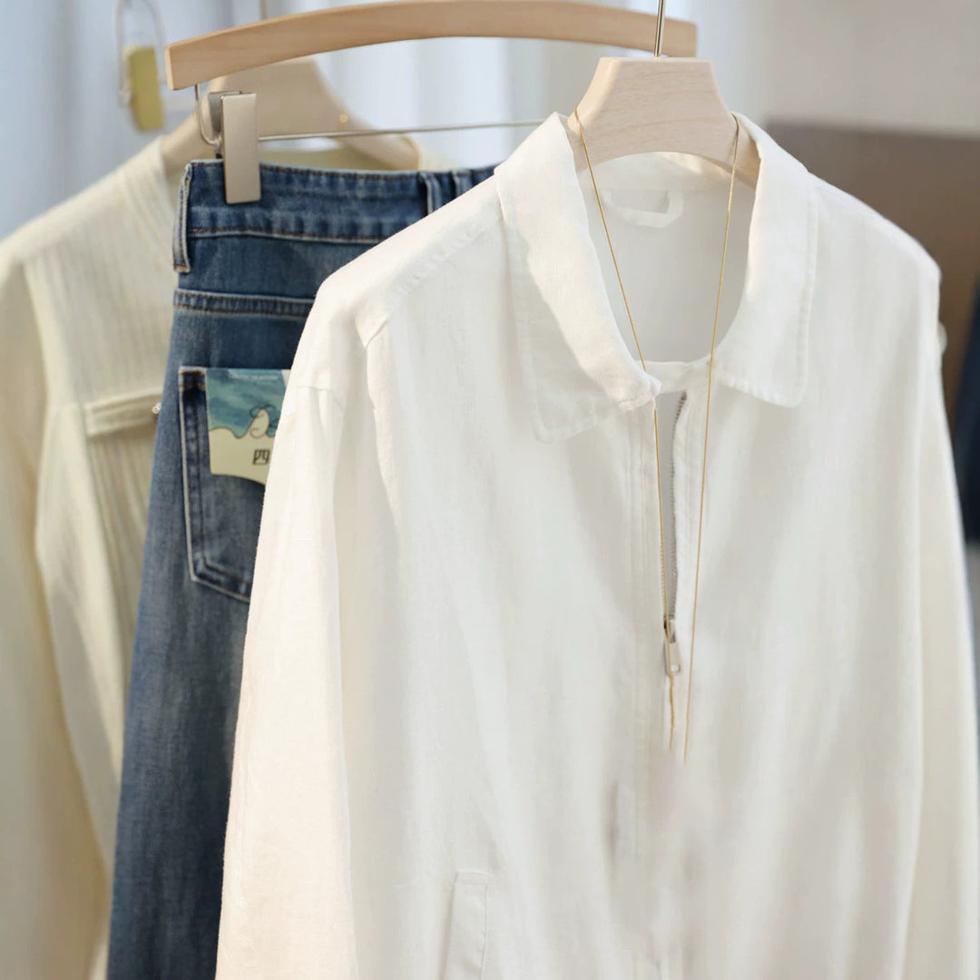Damen Modische Übergangsjacke mit Reißverschluss Shop Nory