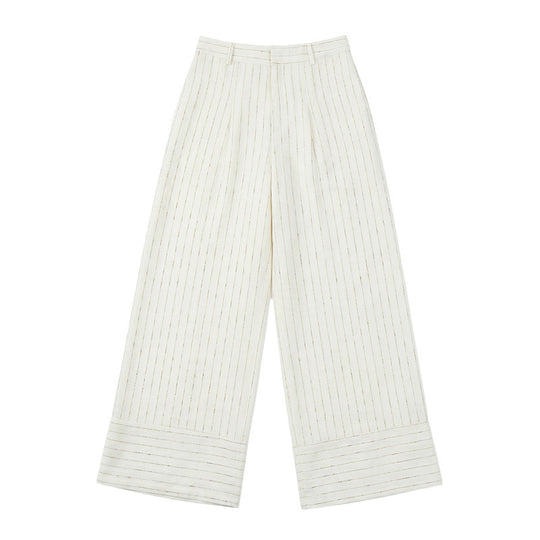 Damen Weite Streifenhose Shop Nory