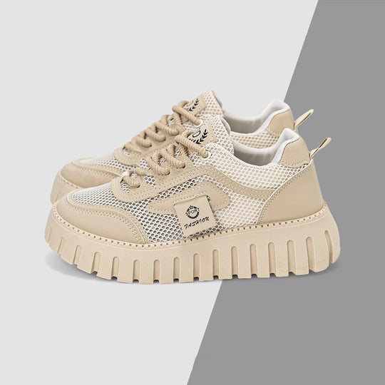 Damen Atmungsaktive Sneaker mit stabiler Sohle Shop Nory