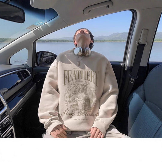 Unisex Lässiger Sweatshirt mit grafischem Druck Shop Nory