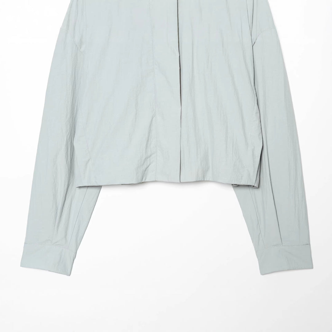 Damen Gekürzte technische Stehkragenjacke mit verdeckter Front Shop Nory