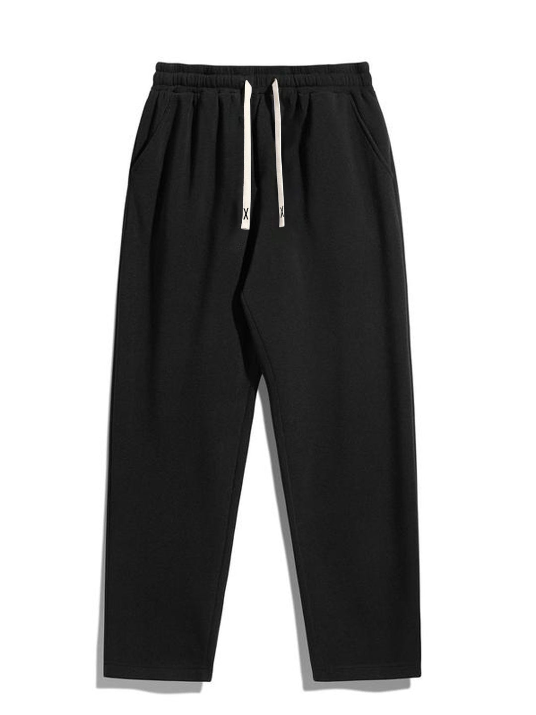 Damen Taillierte Fleece-Jogginghose mit hohem Komfortbund, Kordelzug & Seitentaschen Shop Nory