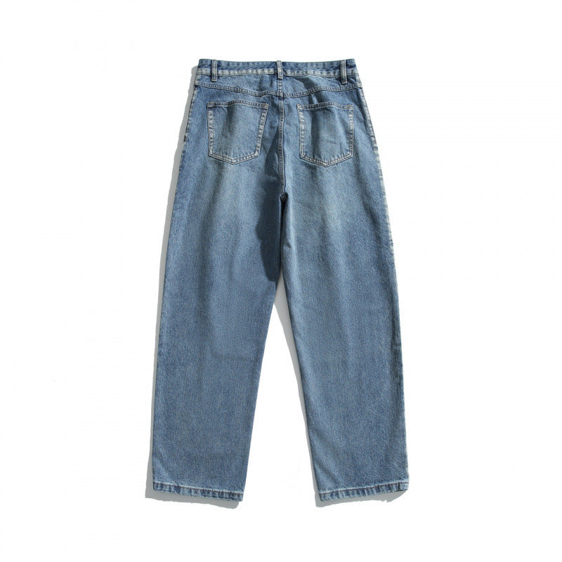 Damen Hochtaillierte Jeans mit Bundfalte, geradem Schnitt und weitem Bein Shop Nory