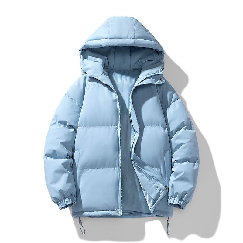 Unisex Gepolsterte Kapuzensteppjacke mit Thermoisolierung und verstellbarem Saum Shop Nory