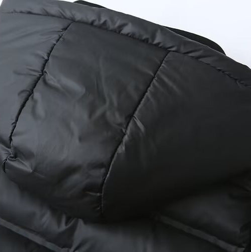 Damen Hybrid-Steppjacke mit Softshell-Ärmeln und Kapuze Shop Nory