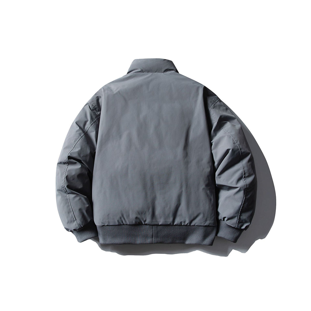 Herren Kurzboxy Thermo-Bomberjacke mit geometrischer Steppung und hohem Stehkragen Shop Nory