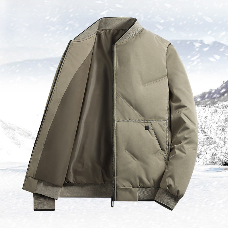 Herren Gepolsterte Thermo‑Bomberjacke mit winddichter Außenlage und warmem Futter Shop Nory