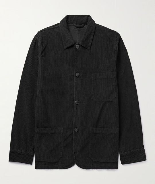 Herren Cord-Workerjacke mit Hemdkragen und aufgesetzten Taschen Shop Nory