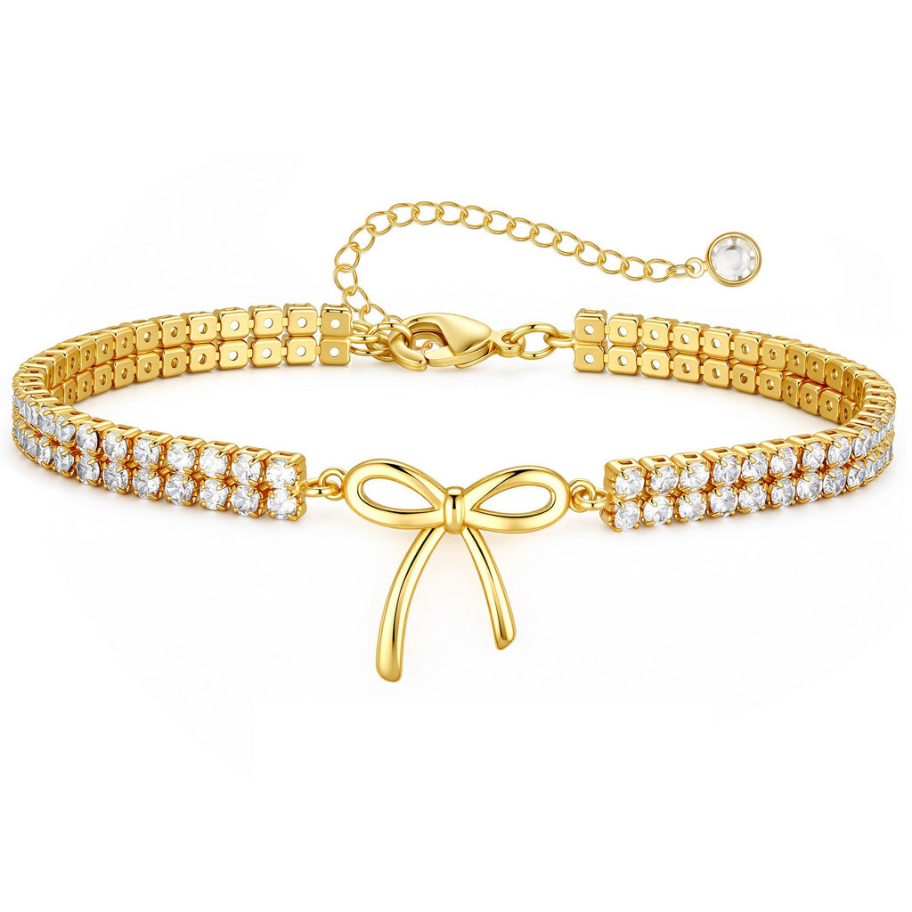Damen Armband mit funkelndem Unendlichkeitssymbol und eleganter Kettengestaltung Shop Nory